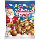 Friedel - VÁNOČNÍ čokoládové kuličky s lentilkami - Německo!