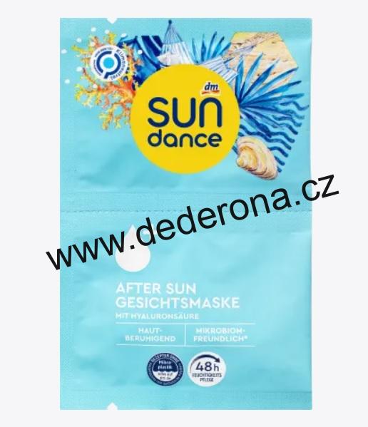 SUNDANCE - REGENERAČNÍ PLEŤOVÁ MASKA PO OPALOVÁNÍ 2ks/bal. - Německo!