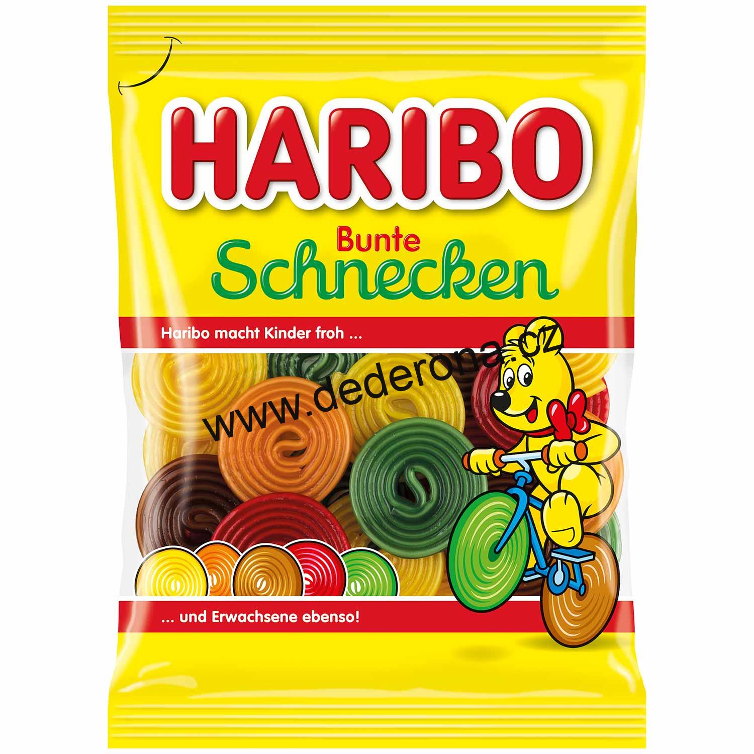 Haribo - SPIRÁLY KOLO šumivá náplň 160g - Německo!