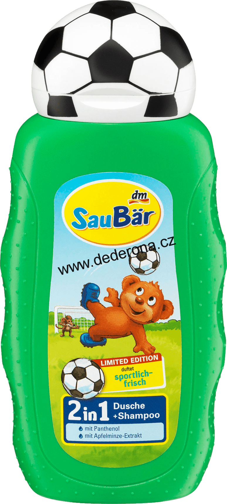 SauBär - Sprchový gel a šampón 2v1 MALÝ FOTBALISTA - Německo!