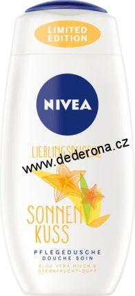 Nivea - Sprchový gel 250ml SONNENKUSS - Německo!