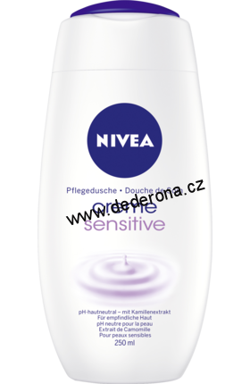 Nivea - Sprchový gel 250ml Creme Sensitive - Německo!