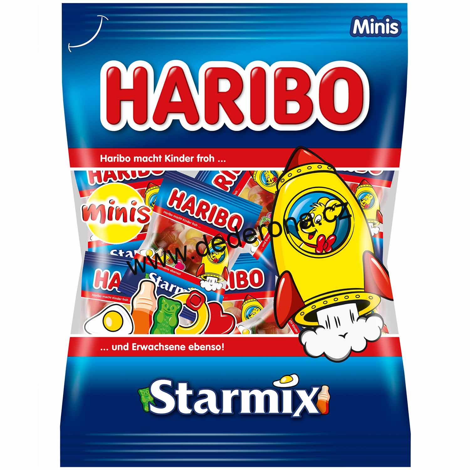 HARIBO - Medvídci v MINI sáčcích STARMIX 250g - Německo!