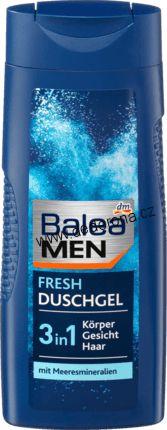 Balea MEN - Sprchový gel 300ml FRESH 3v1 - Německo!