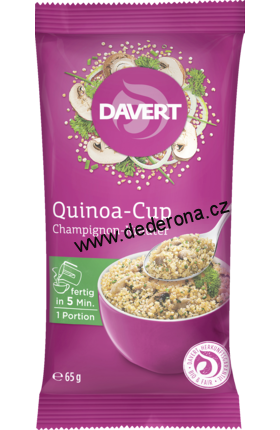 DAVERT - Quinoa ŽAMPIÓNY/BYLINKY 65g - Německo!