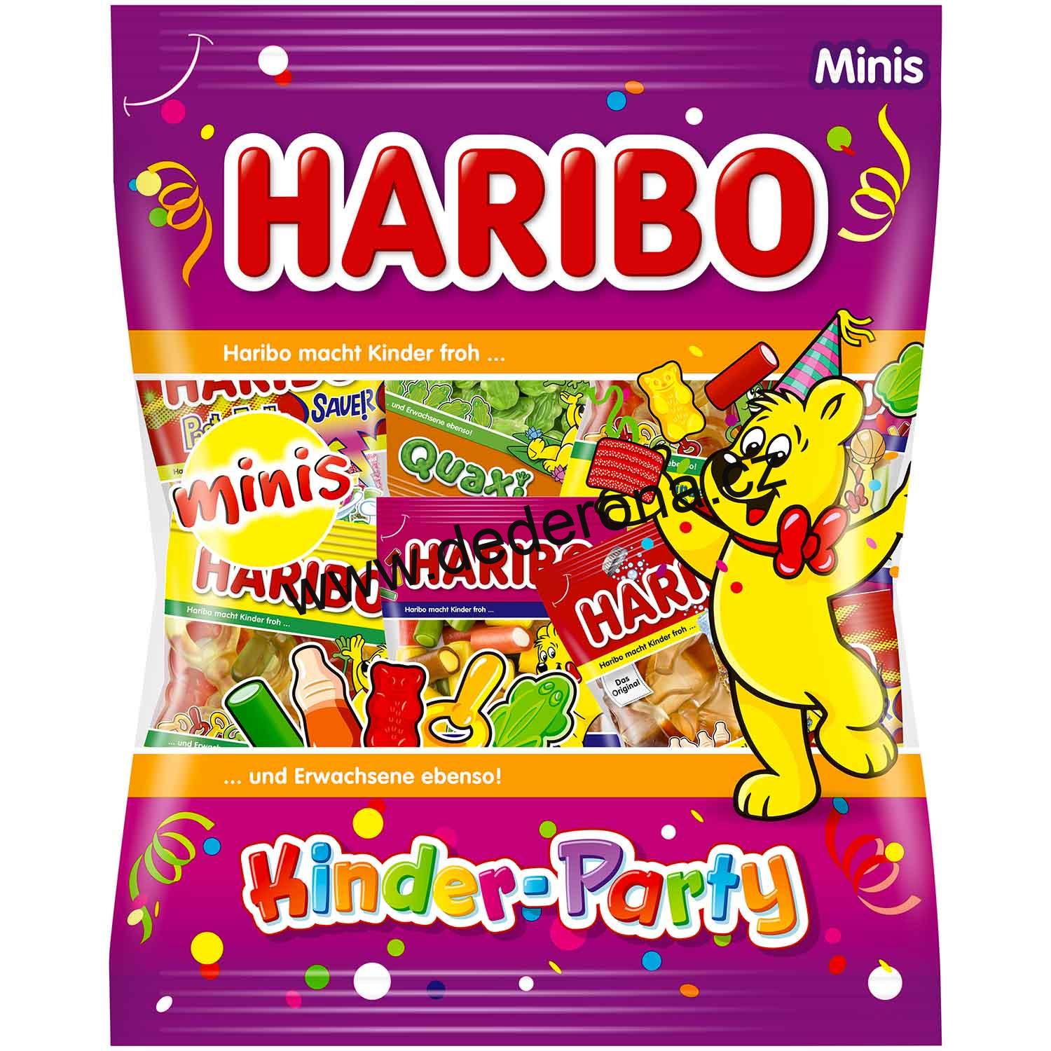HARIBO - Medvídci MINI sáčky Kinder-Party 250g - Německo!