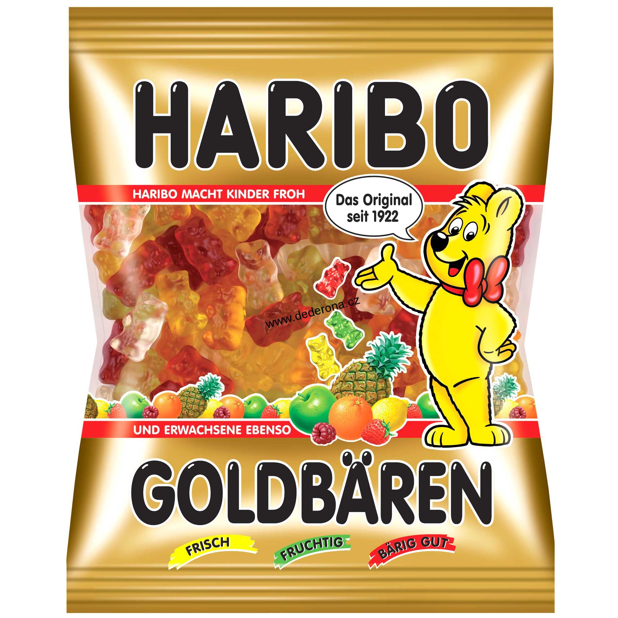 HARIBO GOLDBÄREN medvídci 200g - Dovoz Německo!
