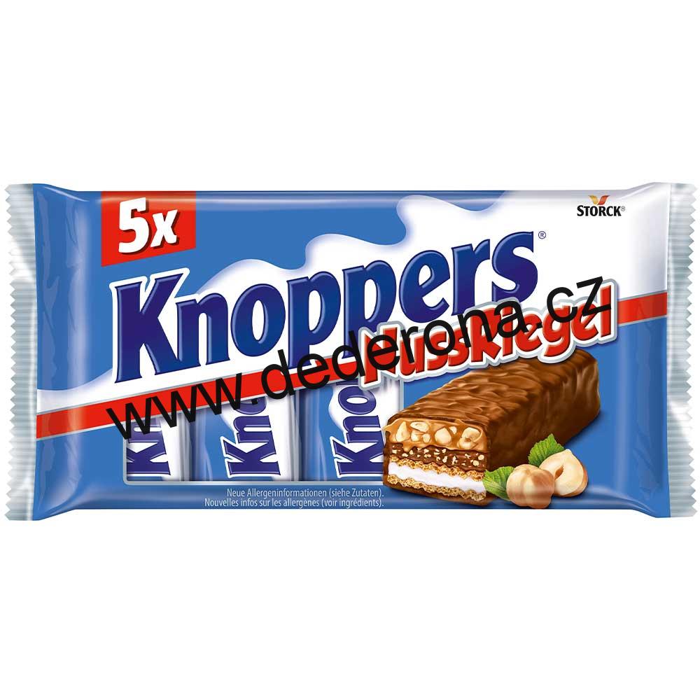 Knoppers - Čokoládové tyčinky 5ks - Německo!