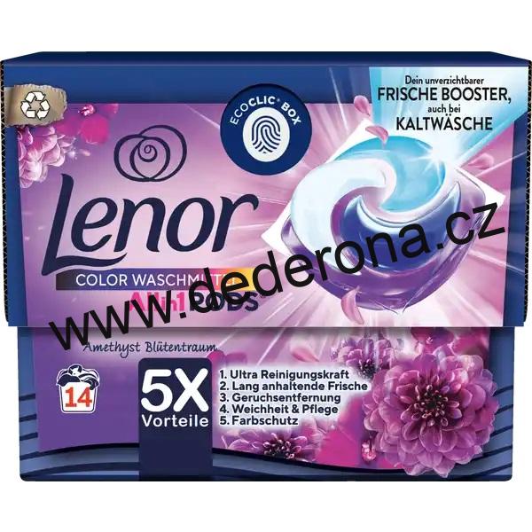 LENOR - GELOVÉ prací KAPSLE All-in-1 COLOR 14 dávek - Německo!