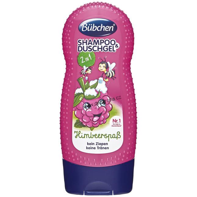 Bübchen-Sprchový gel a šampón MALINA - Německo!
