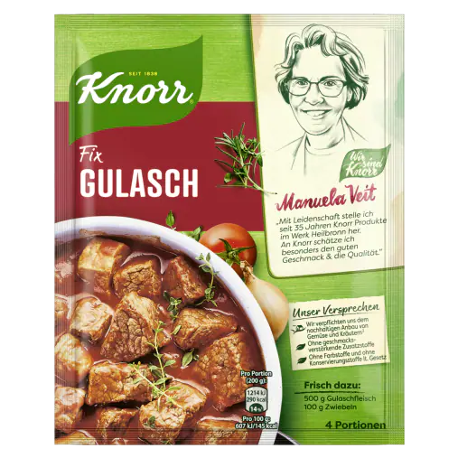 Knorr- FIX GULÁŠ 46g - Německo!