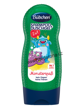 Bübchen - Sprchový gel a šampon PŘÍŠERKY - Německo