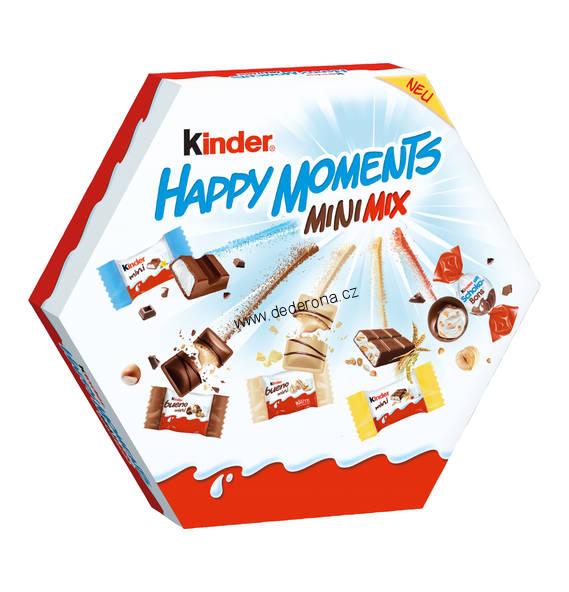 Kinder HAPPY MOMENTS Mini Mix 162g - Německo!
