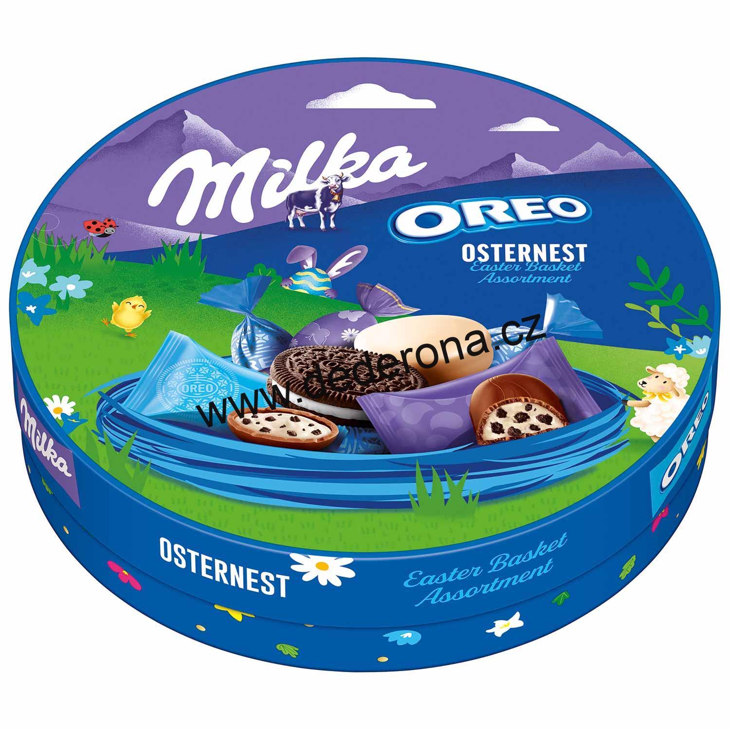 Milka - VELIKONOČNÍ HNÍZDO MILKA & OREO 198g - Německo!