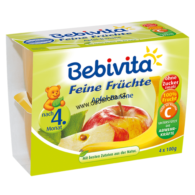 Bebivita - Ovocný příkrm 400g 4.měsíc - Německo!