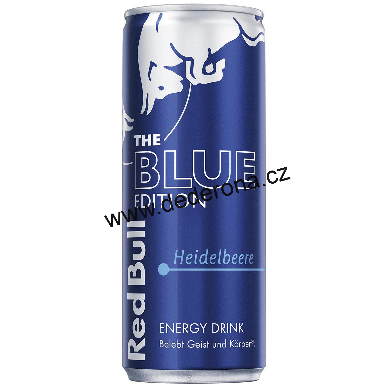 Red Bull - Energetický nápoj BORŮVKA 250ml - Německo!