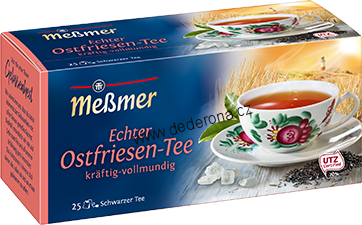 Messmer - Černý čaj OSTFRIESEN - Německo!