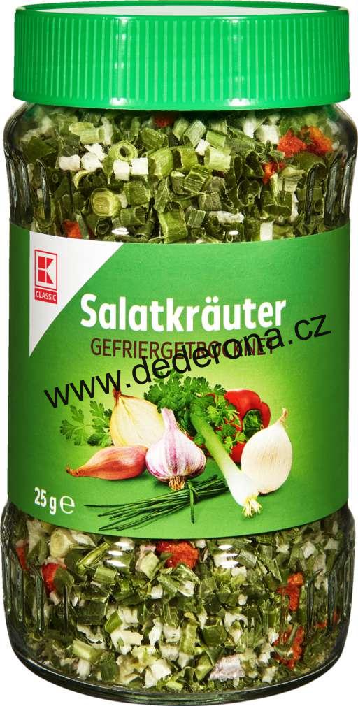 K-Classic - KOŘENÍ DO SALÁTŮ SUŠENÉ MRAZEM 25g - Německo!
