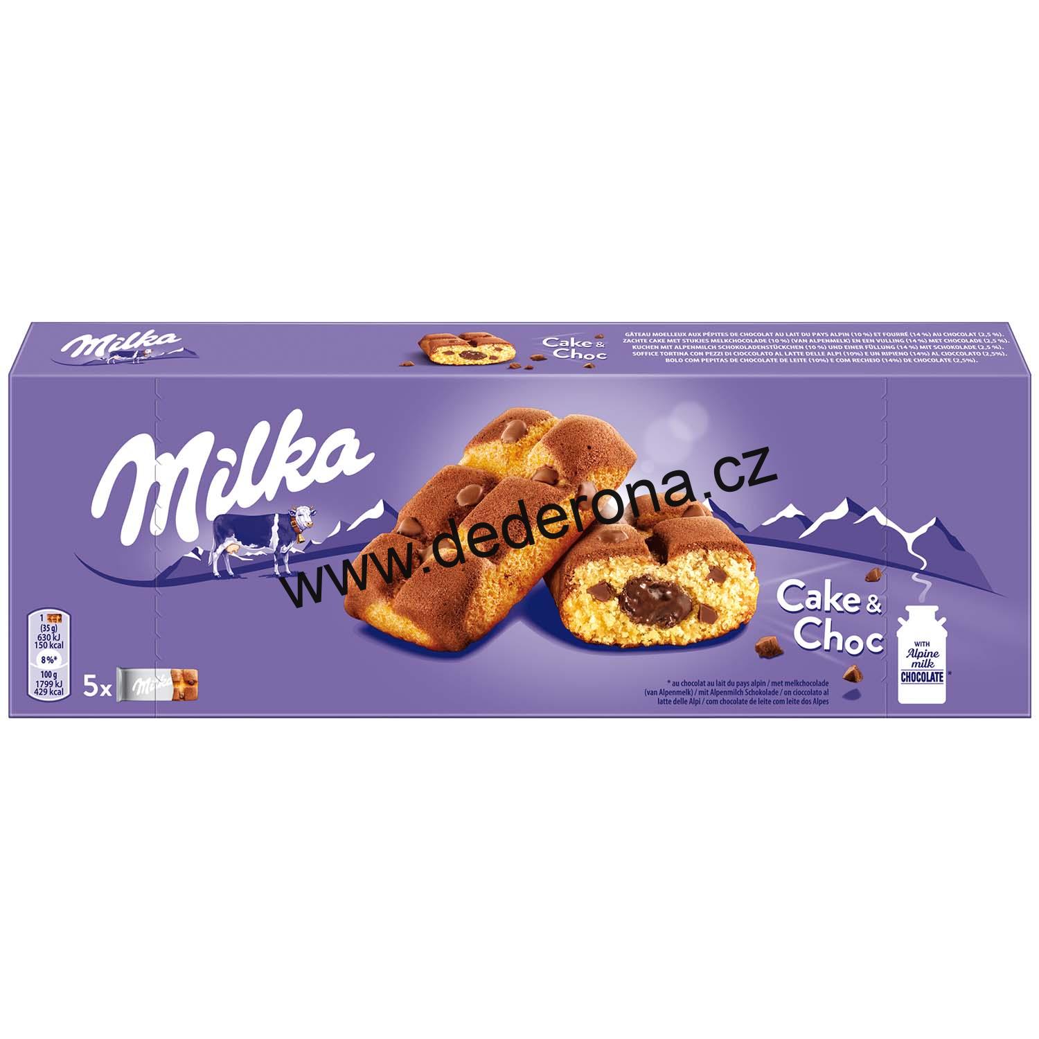 Milka - Cake & Choc 175g - Německo!