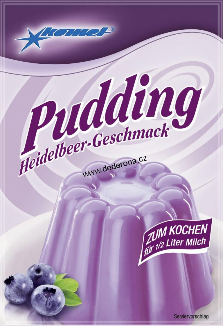 Komet - Puding BORŮVKOVÝ - Německo!