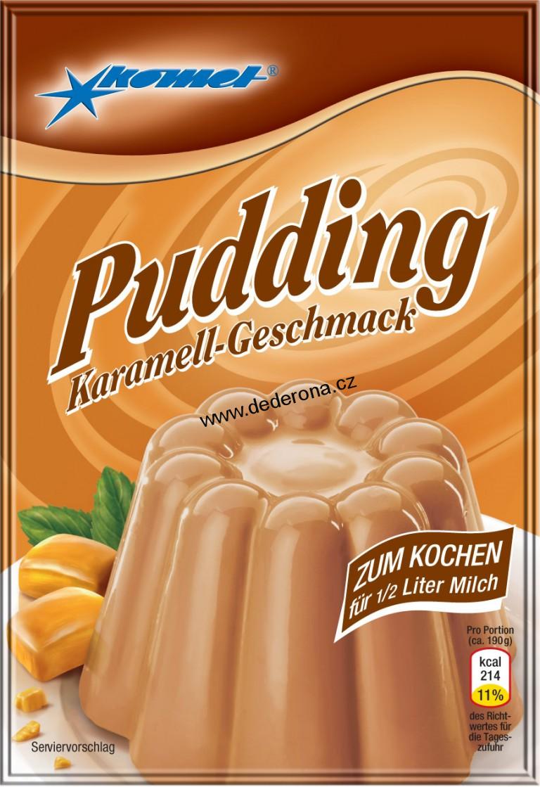 Komet - Puding KARAMELOVÝ - Německo!