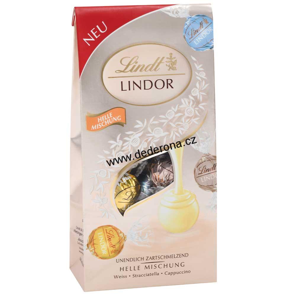 Lindt LINDOR - Čokoládové KULIČKY MIX 136g - Německo!