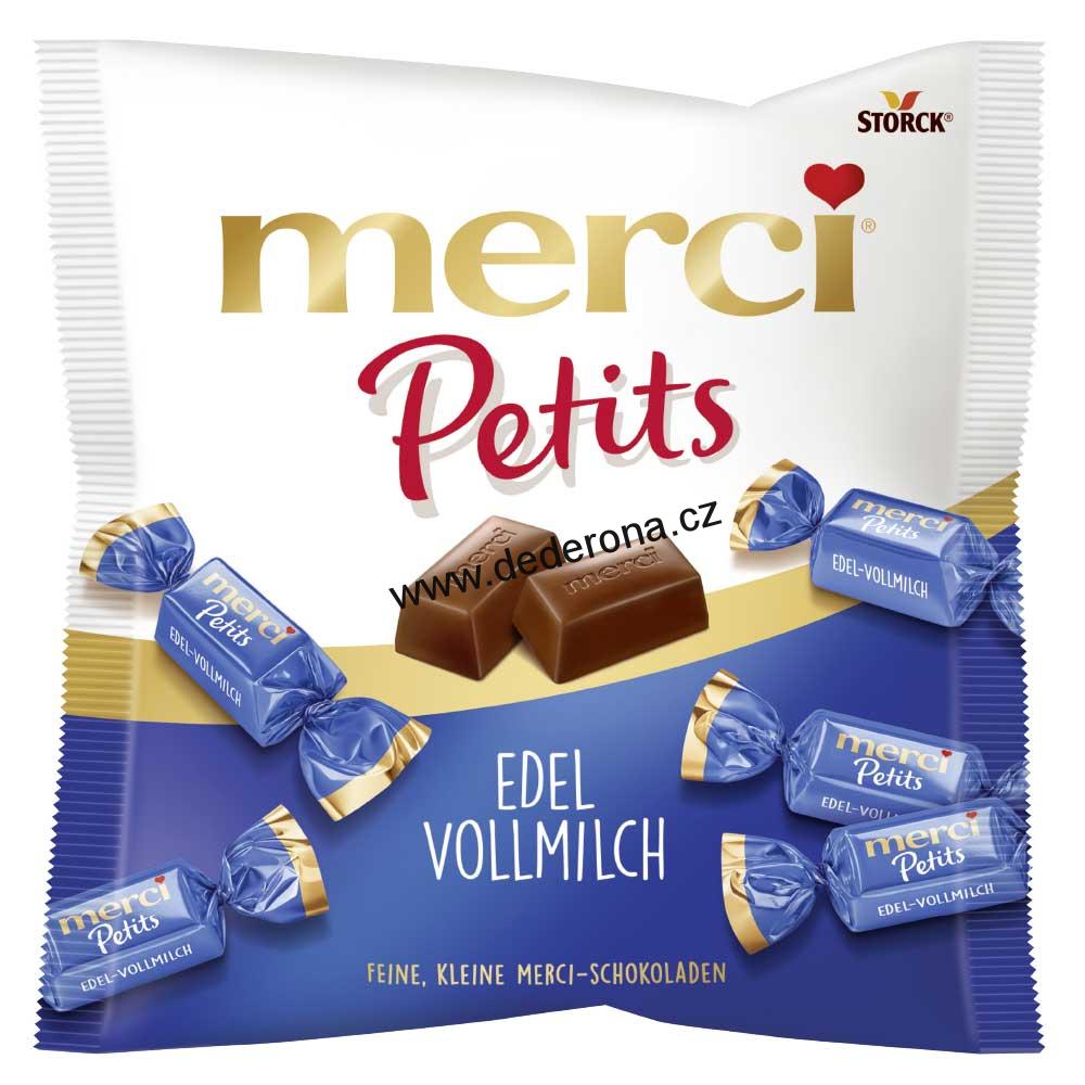 Merci Petits - Čokoládové bonbóny MLÉČNÉ 125g - Německo!