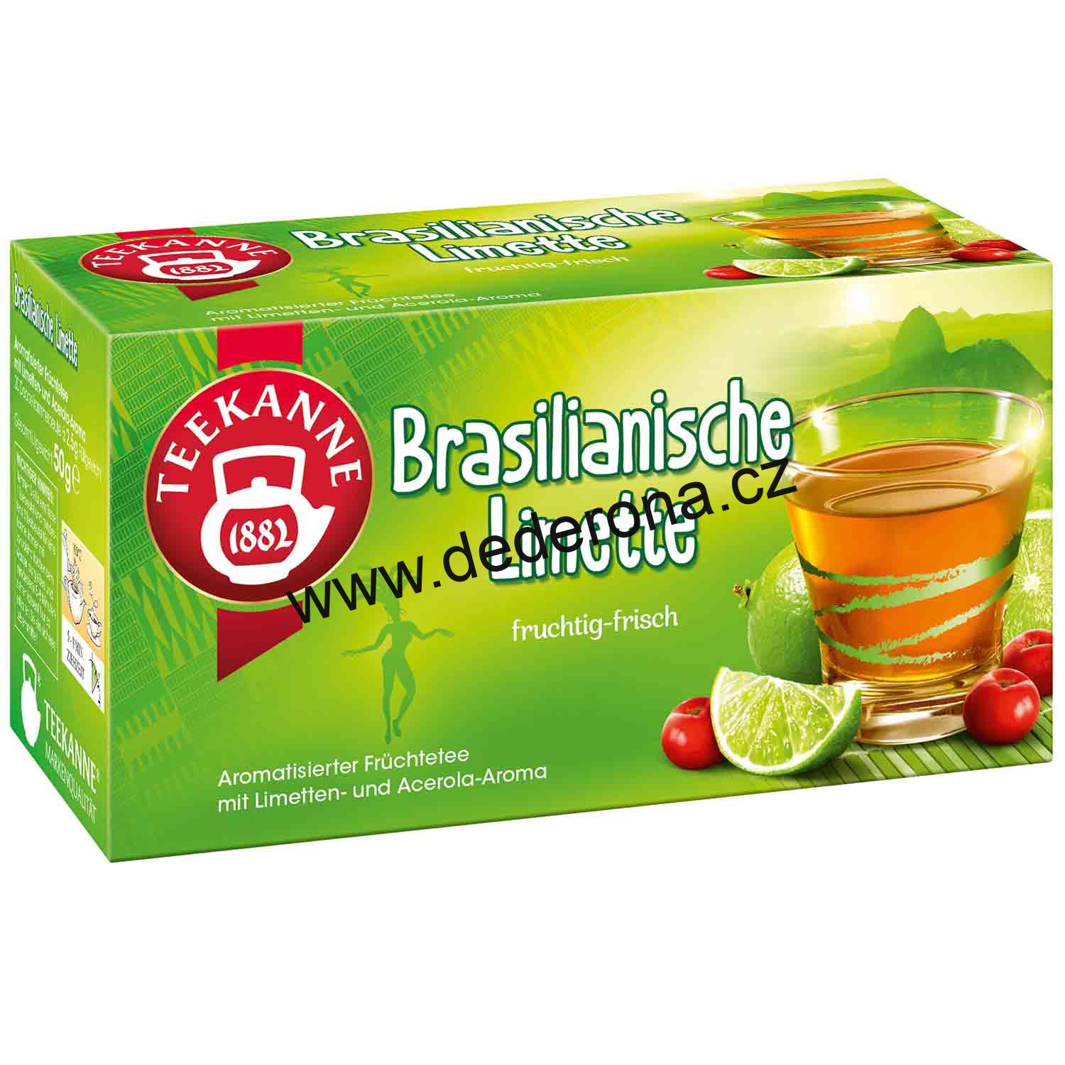 TEEKANNE - Ovocný čaj BRAZILSKÁ LIMETKA - Německo!