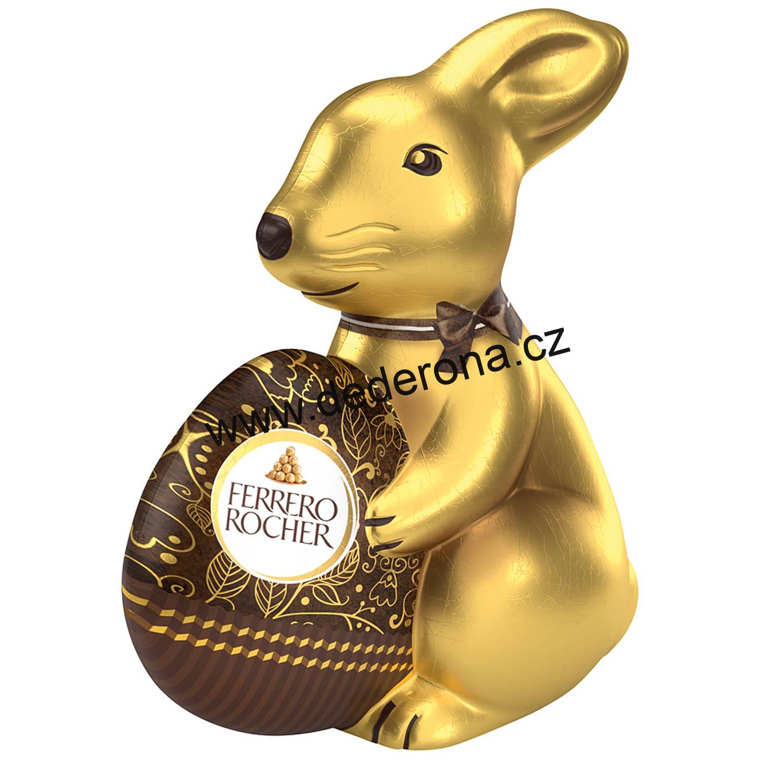 FERRERO ROCHER - VELIKONOČNÍ ZAJÍČEK HOŘKÝ 60g - Německo!