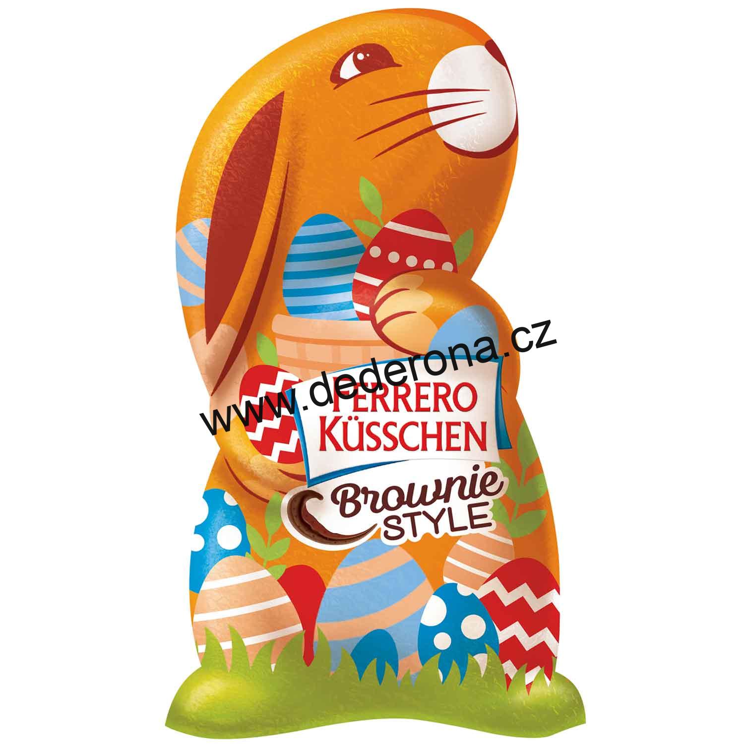 FERRERO KÜSSCHEN - VELIKONOČNÍ ZAJÍČEK BROWNIE 70g - Německo!