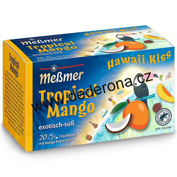 Messmer - Ovocný čaj HAWAI MANGO a KOKOS - Německo!