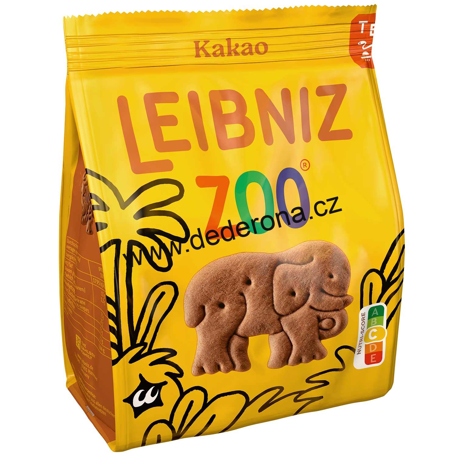 LEIBNIZ - Kakaové sušenky ZOO KAKAO 125g - Německo!