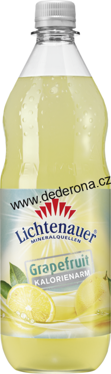 Lichtenauer - Limonáda s přírodní minerální vodou GRAPEFRUIT 1L - Německo!