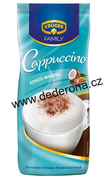 Krüger - CAPPUCCINO KOKOS-MANDEL 500g - Německo!