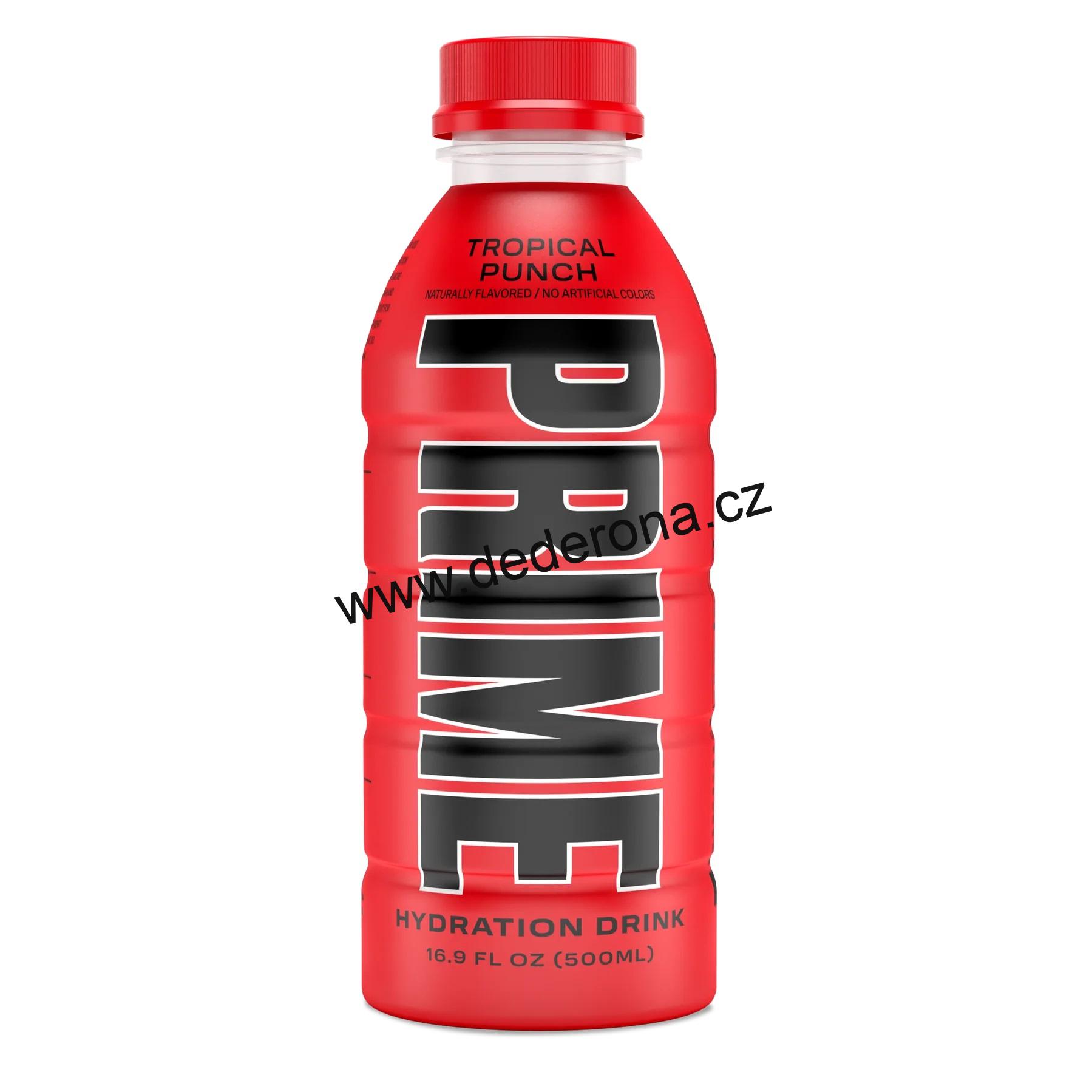 PRIME - HYDRATAČNÍ NÁPOJ TROPICKÝ PUNČ 500ml - Německo!