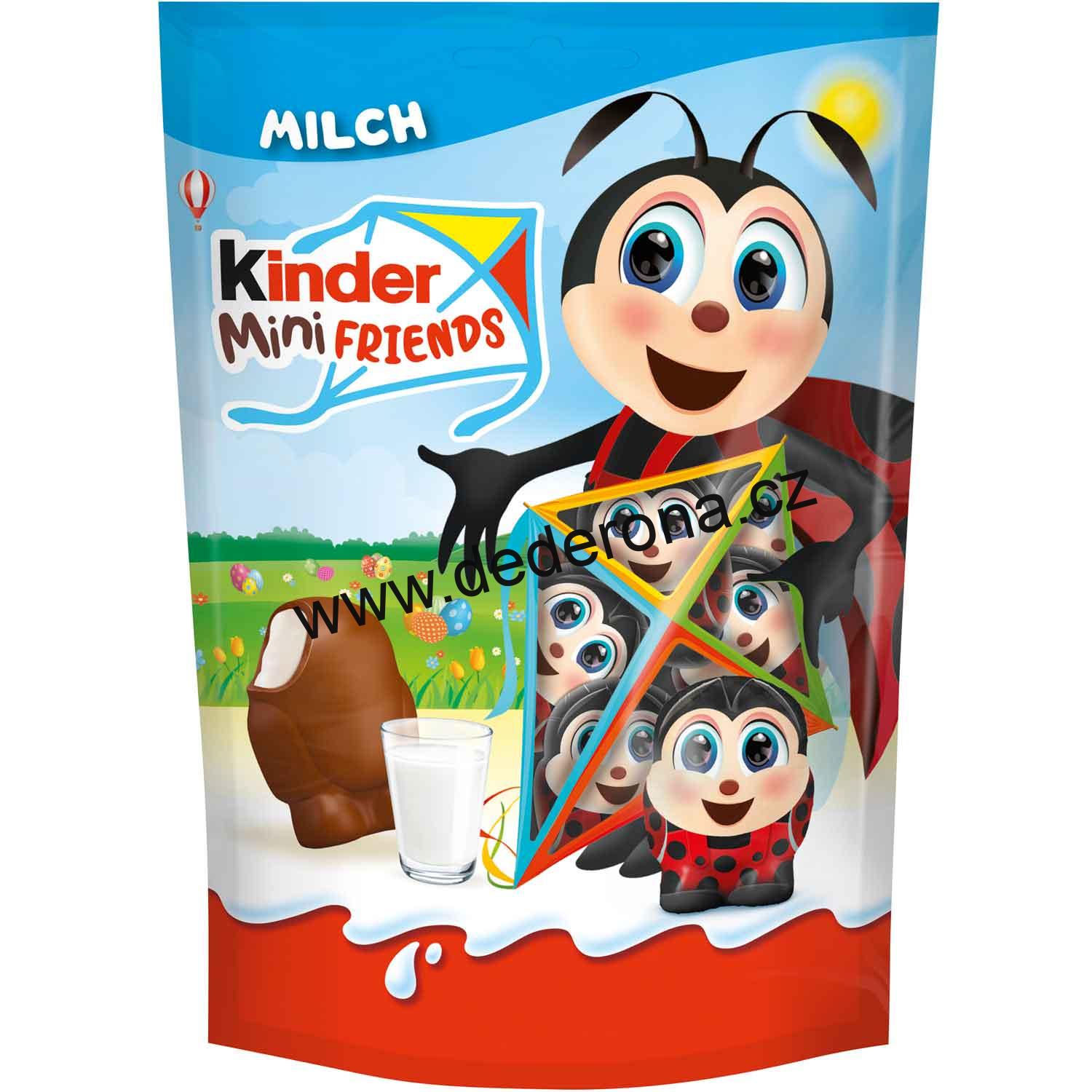 Kinder - VELIKONOČNÍ MINI PŘÁTELÉ BERUŠKY čokoládky 122g - Německo!