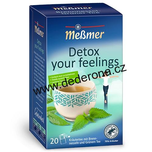 Messmer - Bylinkový čaj DETOX YOUR FEELINGS 40g - Německo!