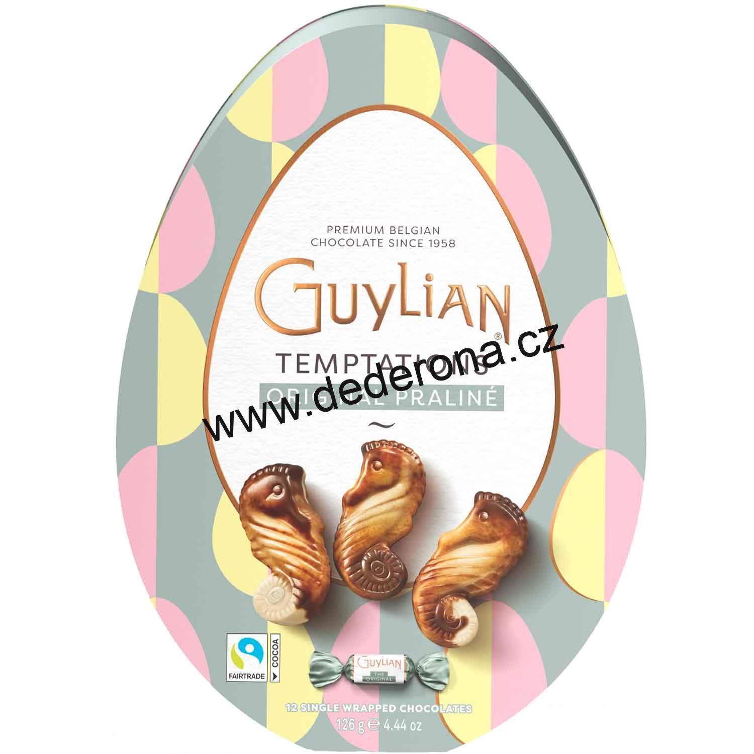 GuyLian - VELIKONOČNÍ PRALINKY BELGICKÁ čokoláda 126g - Německo!