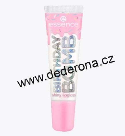essence - Lesk na rty BIRTHDAY BOMB Cake My Day 10ml - Německo!