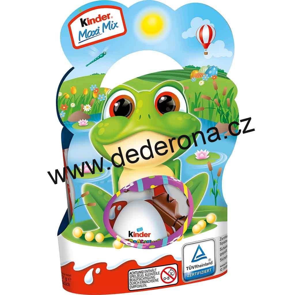 Kinder - MAXI MIX VELIKONOČNÍ ŽABIČKA 157g - Německo!