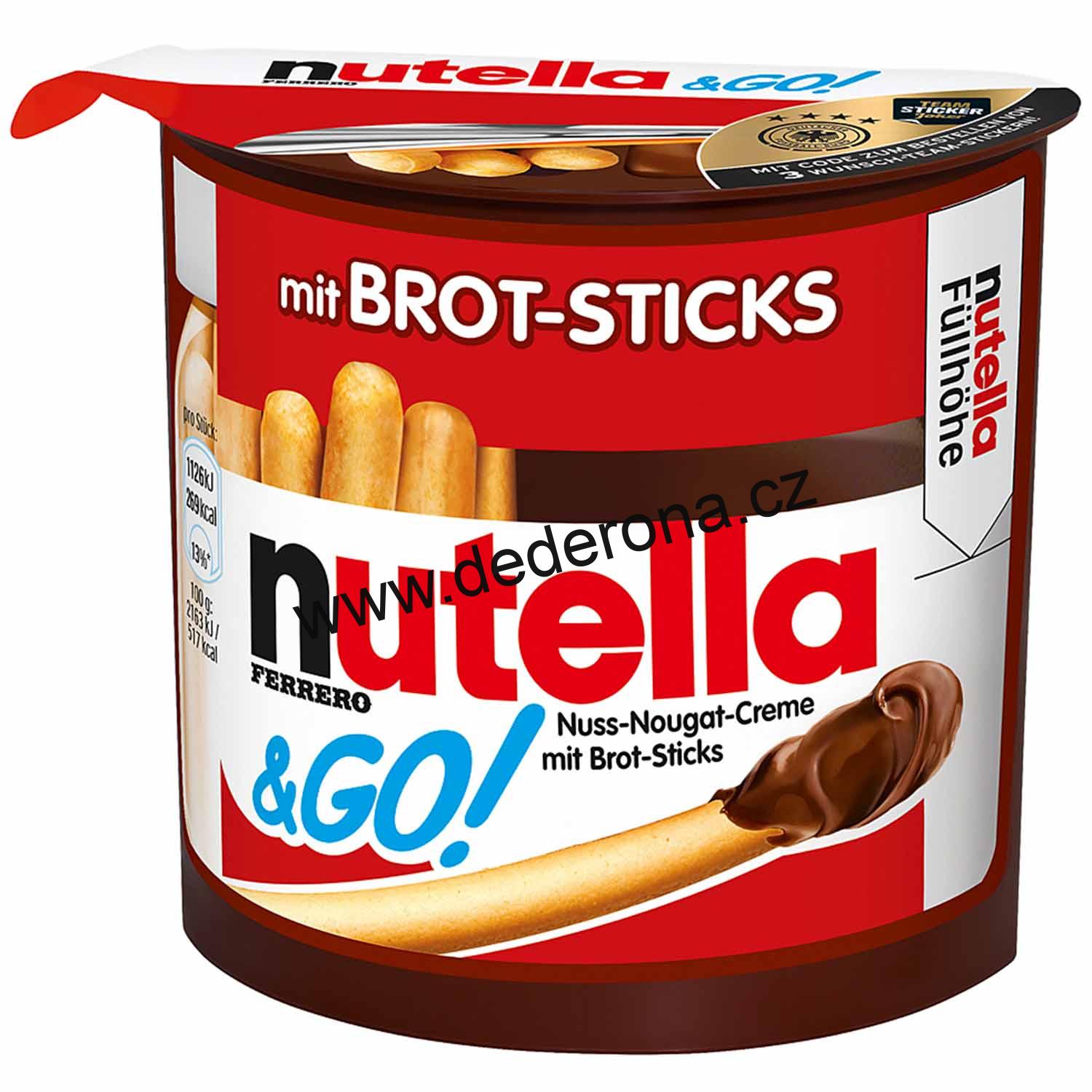 Nutella & GO! 52g - Německo!