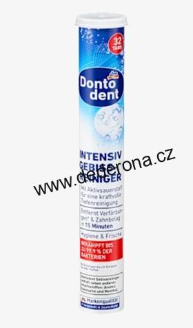 Dontodent - Čistící tablety na zubní náhrady INTENSIV 32ks/bal. - Německo!