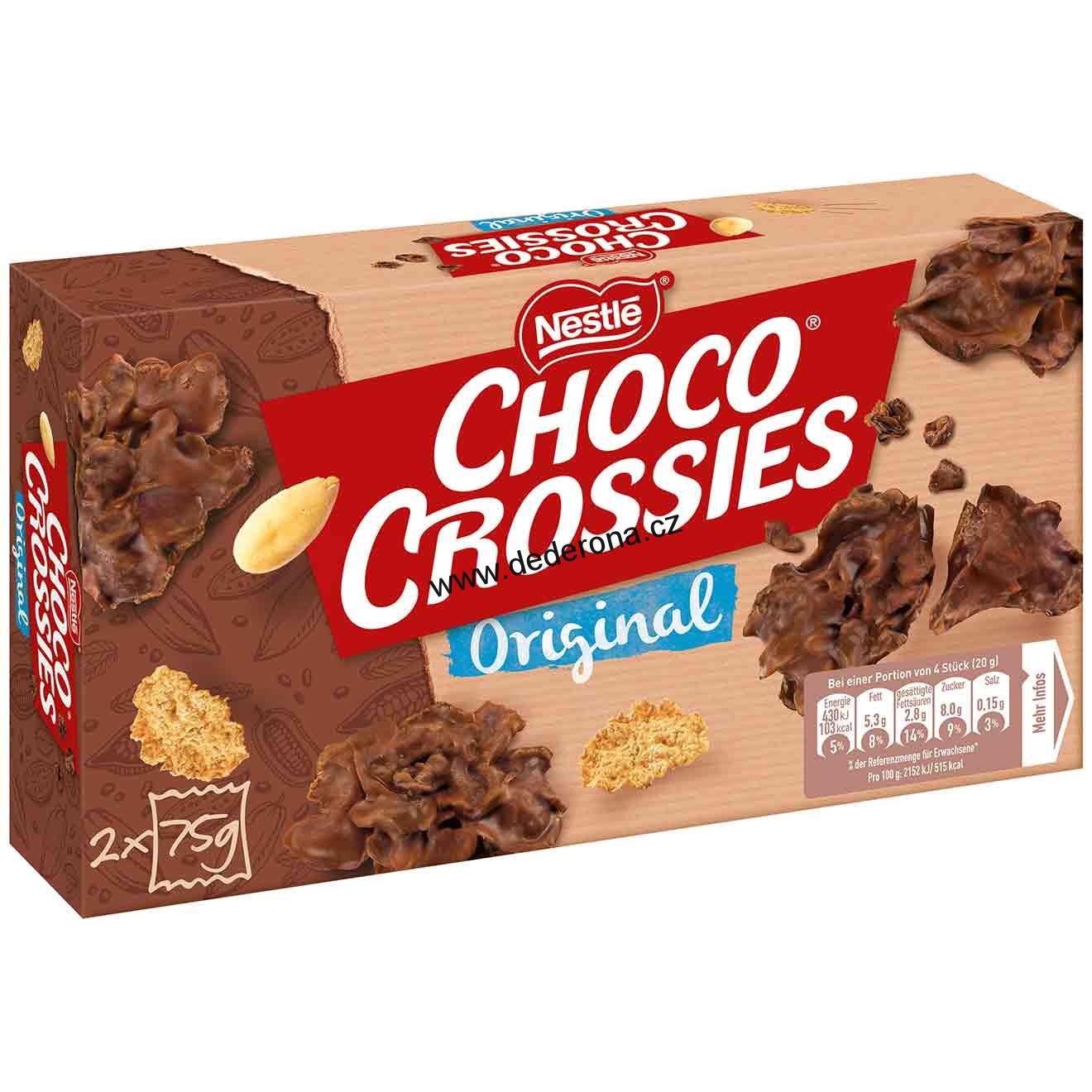 CHOCO CROSSIES - Křupavé čoko pralinky - Německo!
