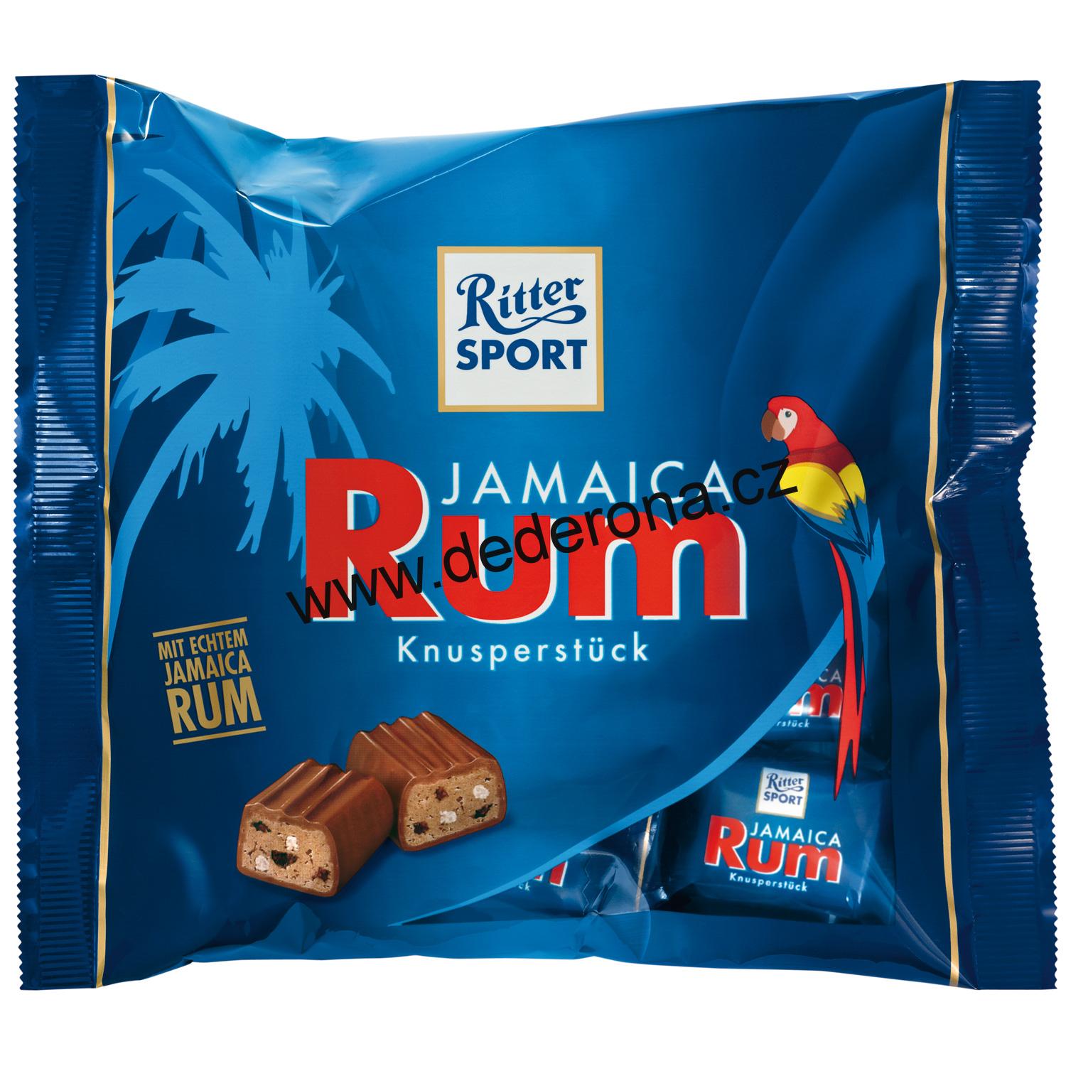 Ritter Sport - JAMAICA RUM MINI čokoládky 200g - Německo!