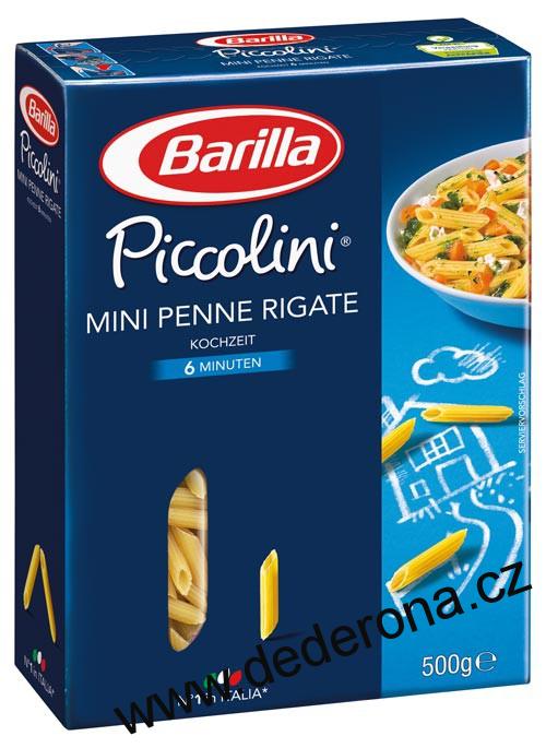 Barilla Piccolini - MINI PENNE RIGATE 500g - Německo!