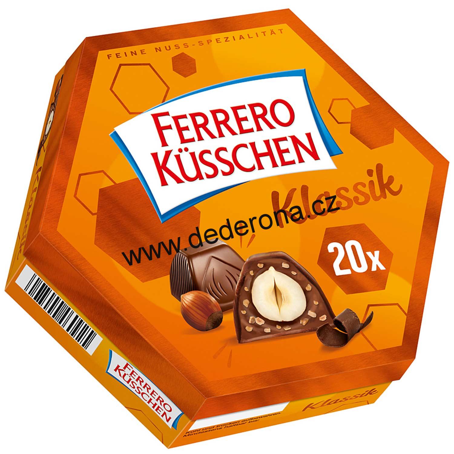 Ferrero Küsschen - Pralinky s nugátem 178g - Německo!