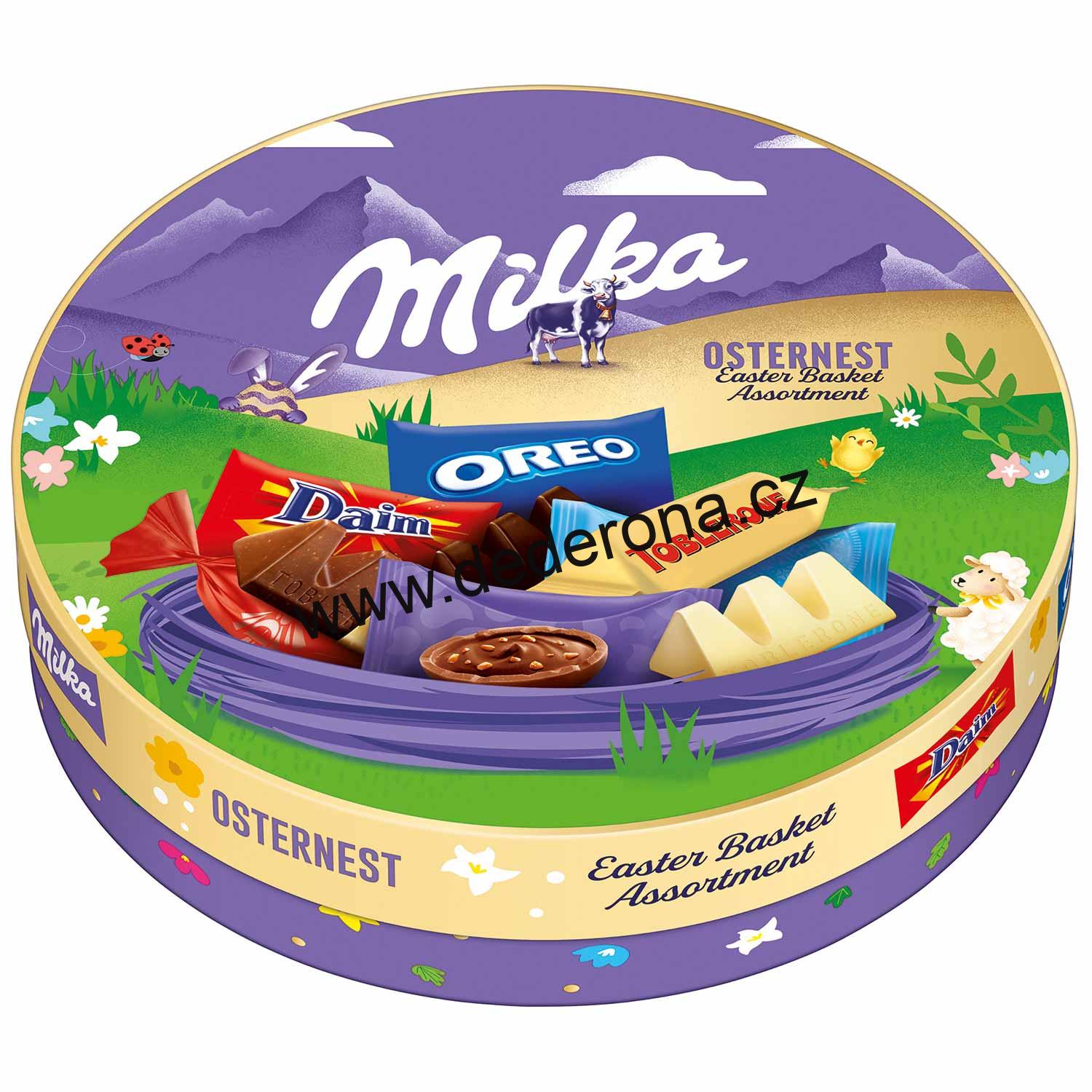 Milka - VELIKONOČNÍ HNÍZDO MILKA & PŘÁTELÉ 196g - Německo!