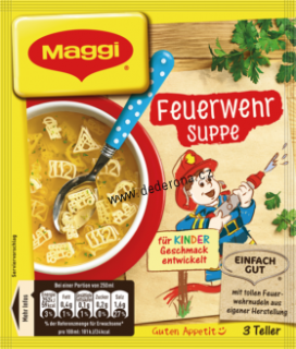 Maggi - Instantní polévka 53g HASIČI - Německo!