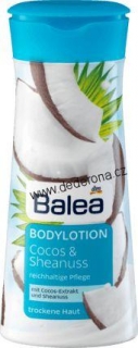 Balea-Tělové MLÉKO 400ml KOKOS/BAMBUCKÝ OŘECH-Německo!