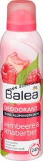 Balea - Deo Spray Deodorant MALINA/REBARBORA 200ml - Německo!